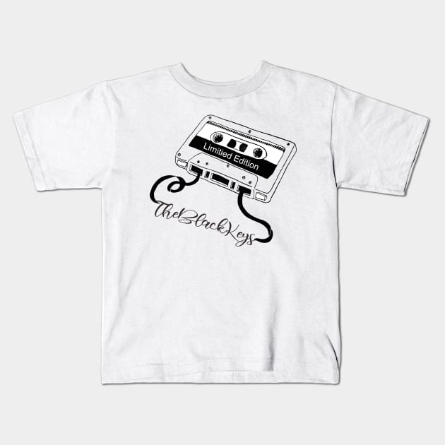 The Black Keys - Limitied Cassette Kids T-Shirt by blooddragonbest